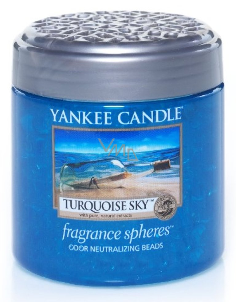 Yankee Candle Turquoise Sky Spheres fragrant pearls neutralize odors