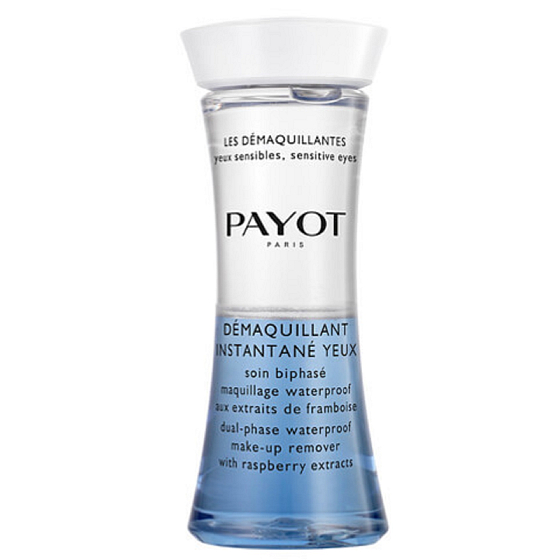 Payot Les Démaquillantes Instantané Yeux two-phase care for removing waterproof makeup with raspberry extracts 125 ml