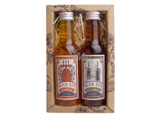 Bohemia Gifts & Cosmetics Beer Spa extract of yeast and hops shower gel 200 ml + hair shampoo 200 ml, cosmetic set