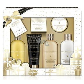 Baylis & Harding Mandarin and Grapefruit liquid body soap 300 ml + shower cream 300 ml + bath milk 300 ml + soap 150 g + body lotion 130 ml + bath crystals 100 g, body care set