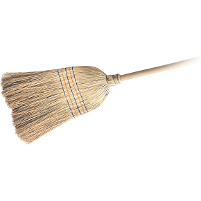Spokar broom special, 5x stitched, with handle