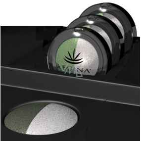 Regina Duo Mineral Eyeshadow 02 Green/Pearl 3.5 g