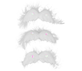 Angel wings with feathers on a clip 80 mm 3 pieces