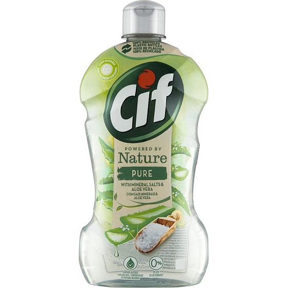 Cif Nature Pure dishwashing liquid 450 ml