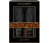Baylis & Harding Signature Men´s Black Pepper & Ginseng shower gel 140 ml + soap 100 g + slippers, cosmetic set for men
