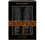 Baylis & Harding Men Black pepper and Ginseng shower gel 140 ml + soap 100 g + slippers, cosmetic set for men