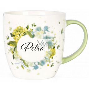 Albi Flowering mug named Petra 380 ml
