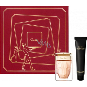 Cartier La Panthere eau de parfum for women 50 ml + hand cream 40 ml, gift set for women