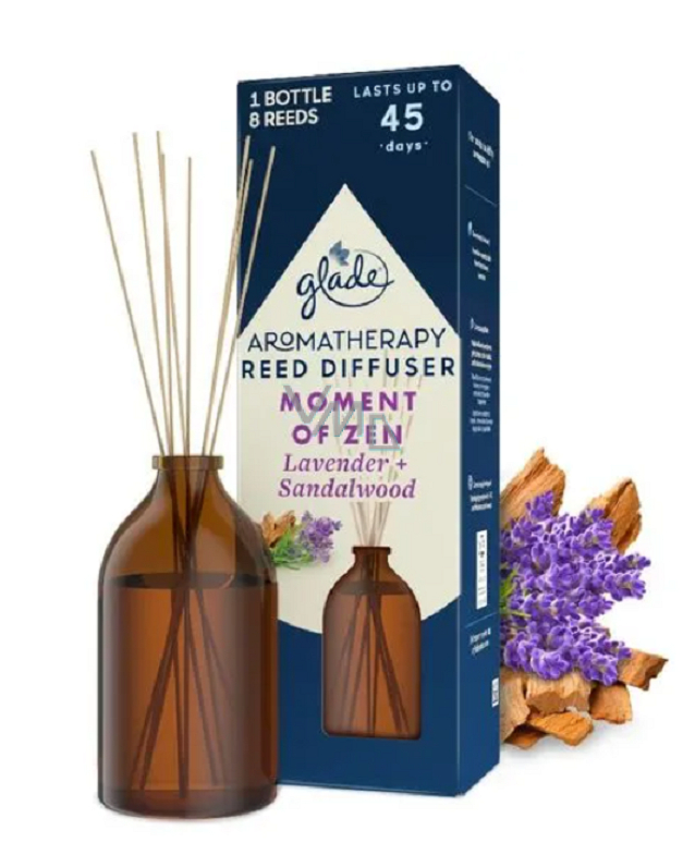 Glade Aromatherapy Reed Diffuser Moment of Zen Lavender + Sandalwood