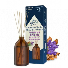 Glade Aromatherapy Reed Diffuser Moment of Zen Lavender + Sandalwood air freshener 80 ml