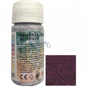Art e Miss Universal Acrylic Glitter Paint 42 Dark Purple 40 g