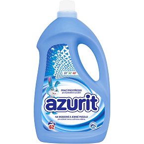 Azurit washing gel for modern and delicate laundry 62 washes, 2480 ml