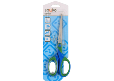 Spoko Comfort office scissors symmetrical green-blue 18 cm