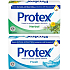 Protex Fresh antibacterial toilet soap 90 g + Herbal antibacterial toilet soap 90 g, 72 pcs carton