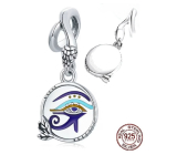 Sterling silver 925 Egypt - Eye of Horn, pendant for bracelet symbol