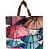 Laminated Shopping Bag 44 x 39 x 19 cm Umbrella