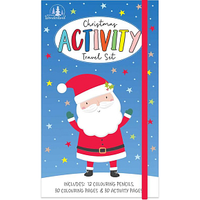Tallon Christmas Activity Christmas travel activities for children 30 colouring pages, 30 pages with tasks