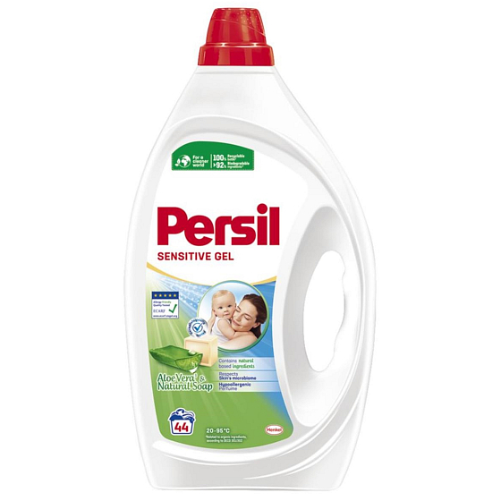 Persil Sensitive liquid washing gel for sensitive skin 44 doses 1.98l