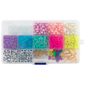 XO Style Box set of beads mix in box 178 g, age 6+