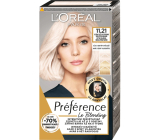 Loreal Paris Préférence Le Blonding permanent hair color 11.21 Ultra light cool pearly blonde