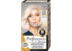 Loreal Paris Préférence Le Blonding permanent hair color 11.21 Ultra light cool pearly blonde