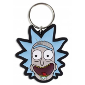 Epee Merch Rick and Morty - Rick crazy smile Rubber key ring