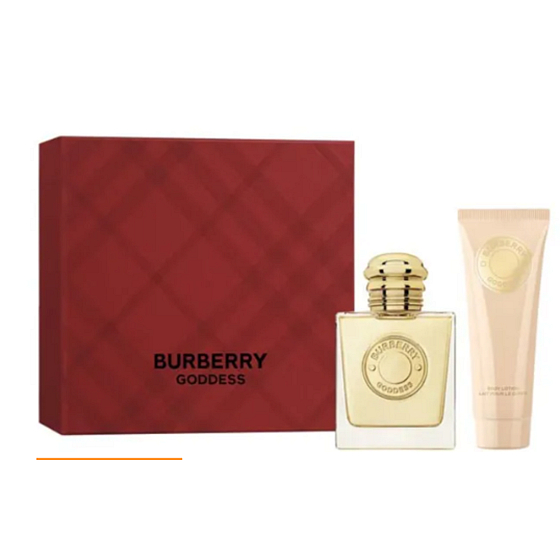 Burberry Goddess Eau de Parfum for Women 50 ml + Body Lotion 75 ml, Gift Set for Women