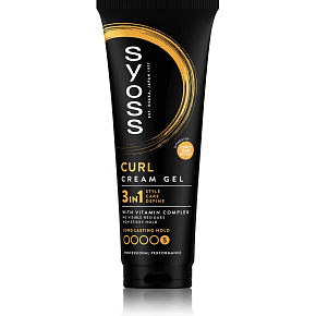 Syoss Curl 3in1 hair styling gel 250ml
