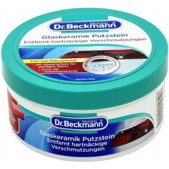 Dr. Beckmann Cleaning Paste for Ceramic Hobs with Sponge 250 g