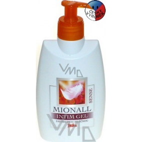 Mika Mionall Sense lactic acid washing emulsion with a 300 ml dispenser