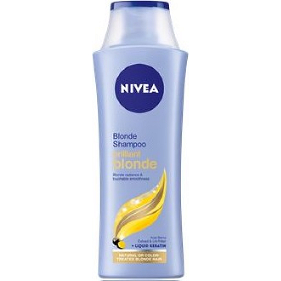 Nivea Brilliant Blonde for blonde, colored and highlighted hair shampoo 250 ml