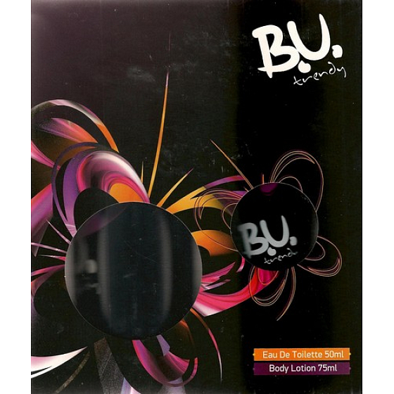 BU Trendy eau de toilette 50 ml + deodorant spray 75 ml, gift set for women