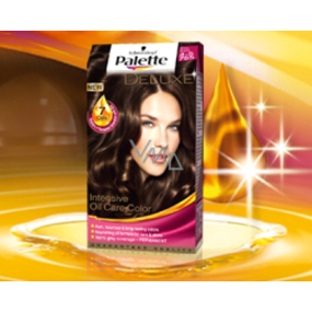 Schwarzkopf Palette Deluxe caring 7 oils hair color 755 Bright golden mocha
