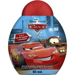 Disney Cars McQueen 2 in 1 bath shower gel and shampoo 250 ml