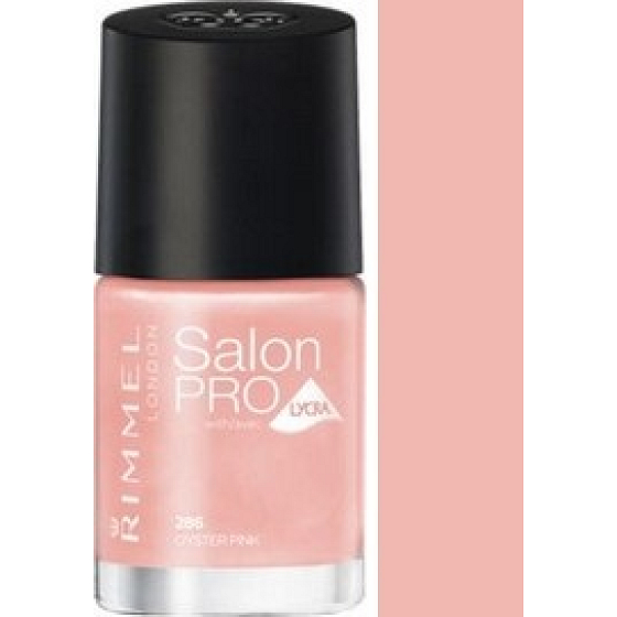 Rimmel London Salon Pro Lycra Nail Polish 286 Oyster Pink 12 ml