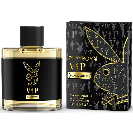 Playboy Vip Black Edition for Him Eau de Toilette 100 ml