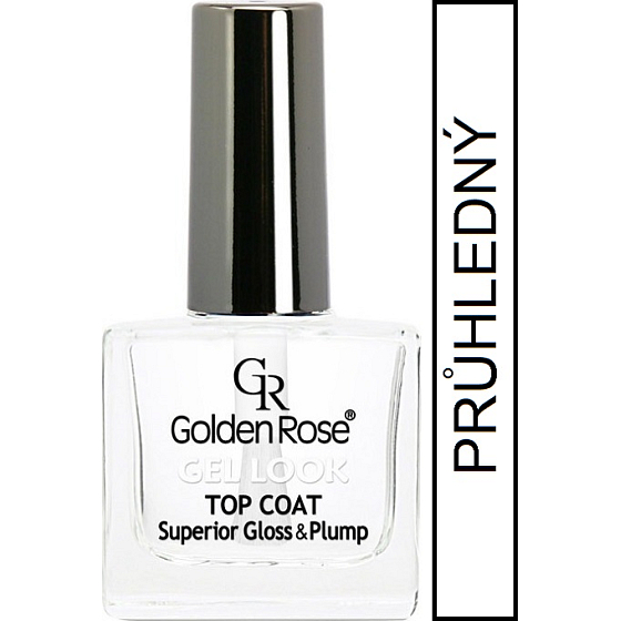 Golden Rose Gel Look Top Coat top coat for nails 10.5 ml