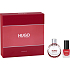 Hugo Boss Hugo Woman New perfumed water for women 30 ml + nail polish red 4.5 ml, gift set