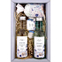 Bohemia Gifts Dead Sea Dead Sea, Seaweed and salt extract shower gel 200 ml + hair shampoo 200 ml + bath salt 150 g + toilet soap 30 g, cosmetic set