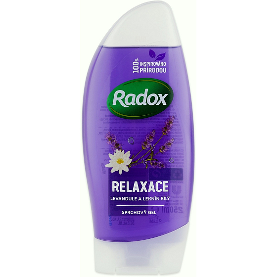 Radox Relaxation Lavender and water lily white shower gel 250 ml