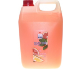 Mika Kiss Lime + mandarin + grapefruit liquid soap refill 5 l