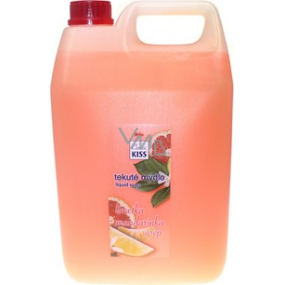 Mika Kiss Lime + mandarin + grapefruit liquid soap refill 5 l