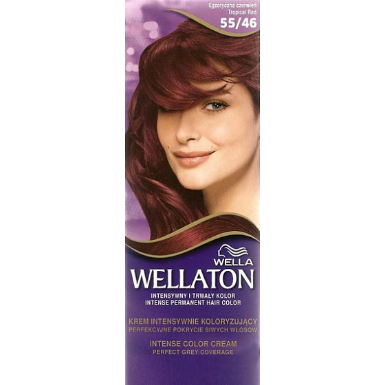 Wella Wellaton Intense Color Cream hair color 55/46 Tropical Red