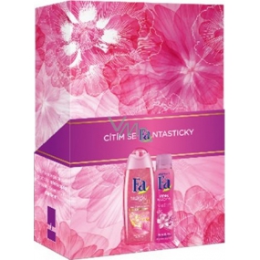 Fa Magic Oil Shower Gel 250 ml + Pink Passion 150 ml deodorant spray, cosmetic set
