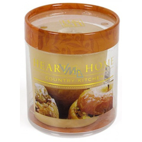 Heart & Home Baked apple Soy scented candle without packaging burns for up to 15 hours 53 g