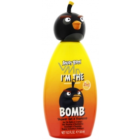 Angry Birds I m The Bomb 2 in1 shampoo and baby shower gel 300 ml