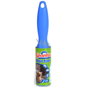 Spontex Textile Roller 10 m adhesive cleaning roller removes dust, threads, lint, and hair