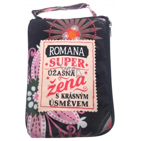 Albi Zippered bag in a handbag with the name Romana 42 x 41 x 11 cm
