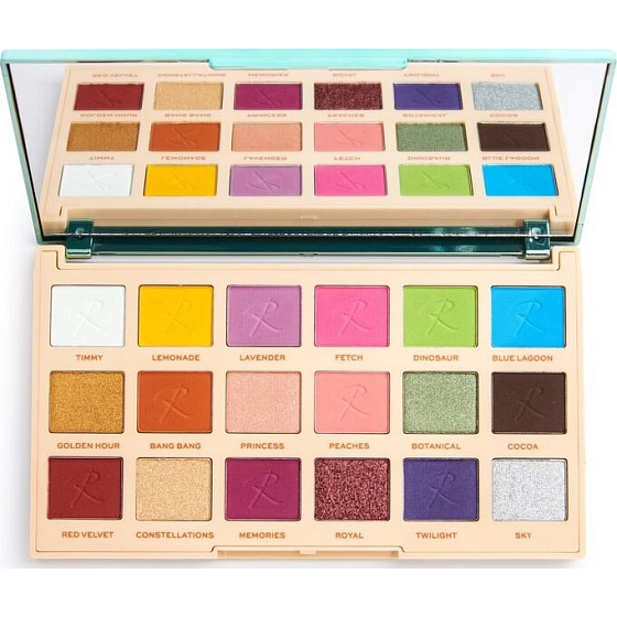Makeup Revolution Roxxsaurus Eyeshadow Palette Color Burst 18 x 0.8 g
