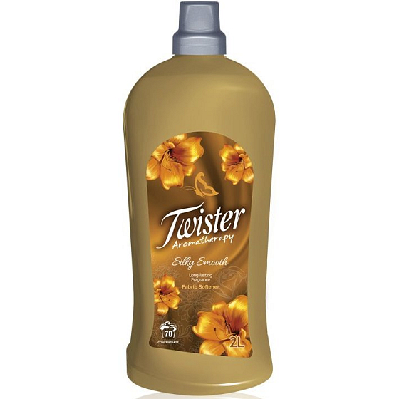 Twister Silky Smooth - Silky smooth fabric softener for softening and fragrancing laundry 70 loads 2 L